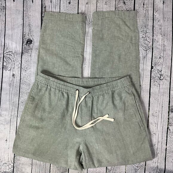 J. CREW Mercantile Linen Blend Pants - Picture 1 of 4